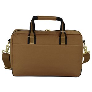 Additional Image 1 - a brown bag with black handles