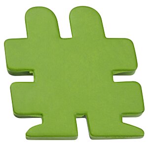 Additional Image 1 - a green puzzle piece on a white background