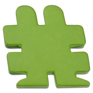 Additional Image 1 - a green puzzle piece on a white background