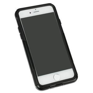 Additional Image 2 - a black cell phone with a white screen