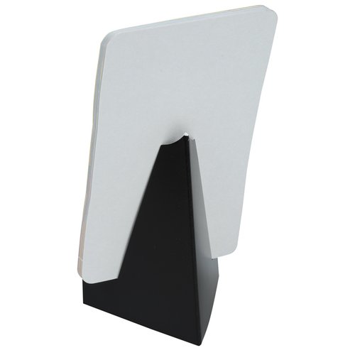 Additional Image 5 - a black and white stand with a white triangle