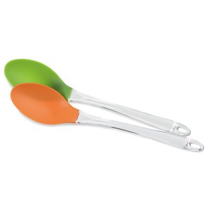 Additional Image 1 - a pair of plastic spoons