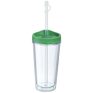 Additional Image 2 - a plastic cup with a straw