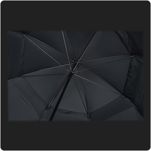 Additional Image 1 - a close up of a black umbrella