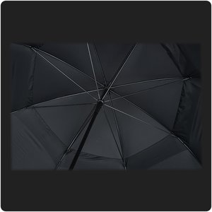 Additional Image 1 - a close up of a black umbrella