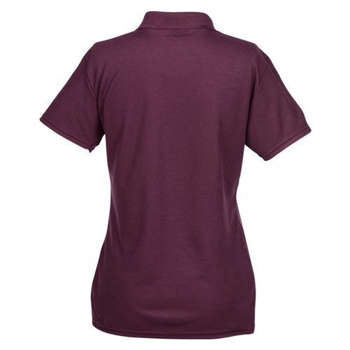 Additional Image 1 - a back of a maroon shirt