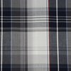 a black and white plaid