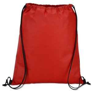 Additional Image 1 - a red backpack with black straps