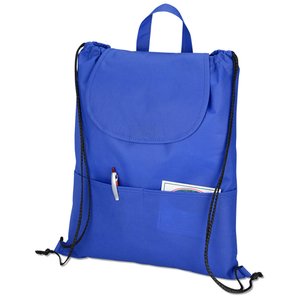 Additional Image 2 - a blue backpack with a white background