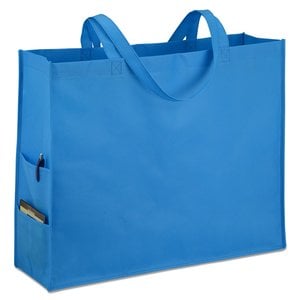 Additional Image 3 - a blue bag with a handle