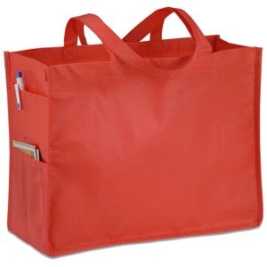 Additional Image 3 - a red bag with handles