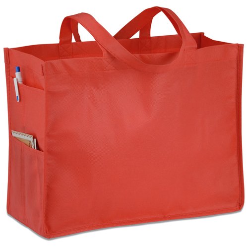 Additional Image 3 - a red bag with handles