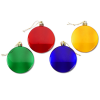 View Image 3 of 3 of Flat Shatterproof Ornament - Translucent - Full Color