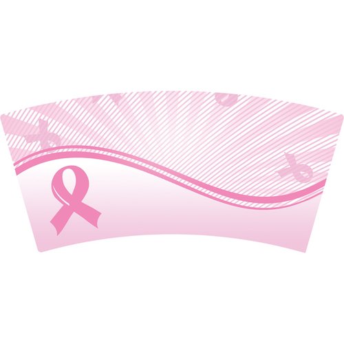 Additional Image 1 - a pink ribbon on a white background