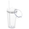 View Image 2 of 5 of Dual Function Tumbler with Juicer and Straw - 16 oz.