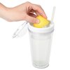 View Image 4 of 5 of Dual Function Tumbler with Juicer and Straw - 16 oz.