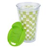 View Image 2 of 4 of Checkered Color Changing Tumbler - 16 oz.