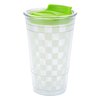 View Image 3 of 4 of Checkered Color Changing Tumbler - 16 oz.