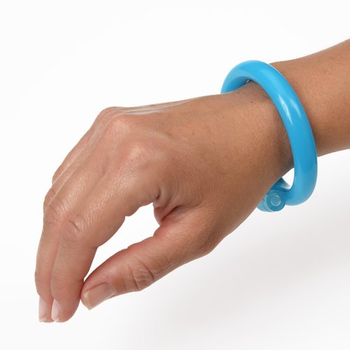 Additional Image 2 - a hand with a blue bracelet