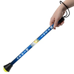 Additional Image 1 - a hand holding a blue and white object