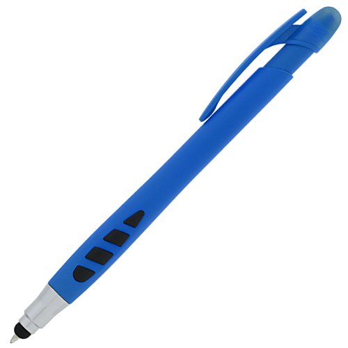 Additional Image 4 - a blue pen with a black cap