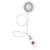 View Image 3 of 4 of Bling Ring Retractable Badge Holder - 40"