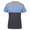 View Image 2 of 4 of Tri-Blend Pieced T-Shirt - Men's