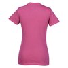 View Image 2 of 3 of District Perfect Blend V-Neck T-Shirt - Ladies' - Embroidered