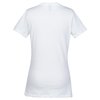 View Image 2 of 2 of Perfect Weight Crew Tee - Ladies' - White