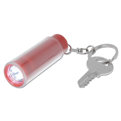 Additional Image 1 - a key chain with a flashlight