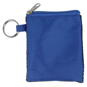 Additional Image 1 - a blue pouch with a ring