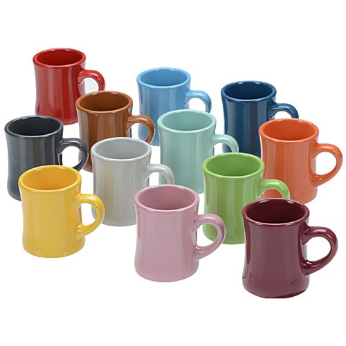 Additional Image 1 - a group of colorful mugs