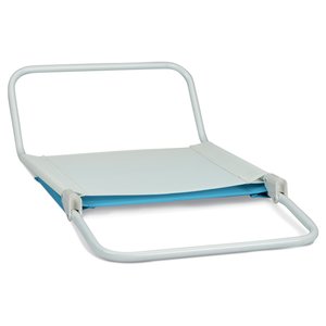Additional Image 1 - a white chair with blue cover
