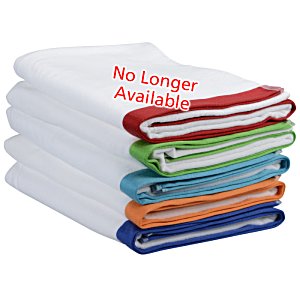 Additional Image 1 - a stack of colorful blankets