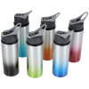 View Image 3 of 3 of Gradient Color Aluminum Sport Bottle with Straw Lid - 24 oz. - 24 hr