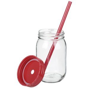 Additional Image 1 - a jar with a straw