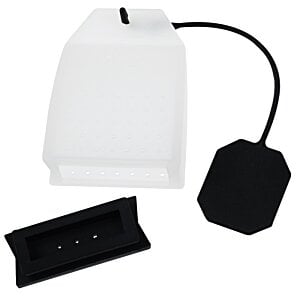 Additional Image 2 - a white and black object with a black cord