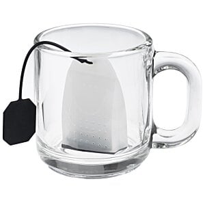 Additional Image 5 - a glass mug with a tea bag in it