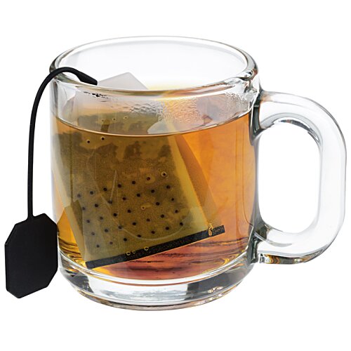 Additional Image 4 - a glass mug with a tea bag in it