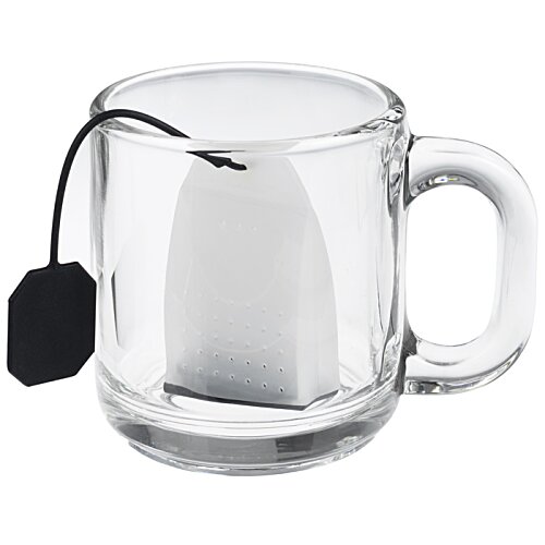 Additional Image 5 - a glass mug with a tea bag in it