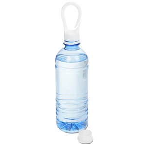 Additional Image 2 - a clear bottle with a white label