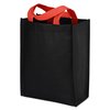 View Image 2 of 3 of Colored Handle Tote - 12" x 9-1/2"