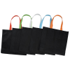 View Image 3 of 3 of Colored Handle Tote - 14-1/2" x 15-1/2"