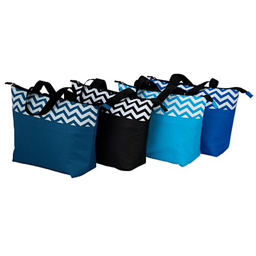 Additional Image 3 - a group of blue and black bags