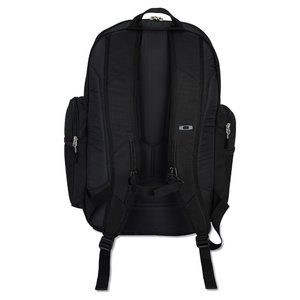 Additional Image 4 - a back of a black backpack