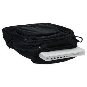 Additional Image 1 - a black bag with a white laptop