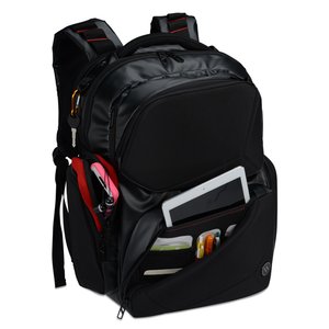 Additional Image 1 - a black backpack with a pocket