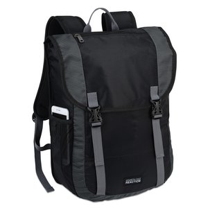 Additional Image 1 - a black backpack with straps