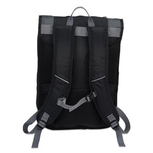 Additional Image 2 - a black backpack with straps