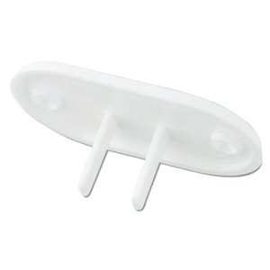 Additional Image 1 - a white plastic object with two holes